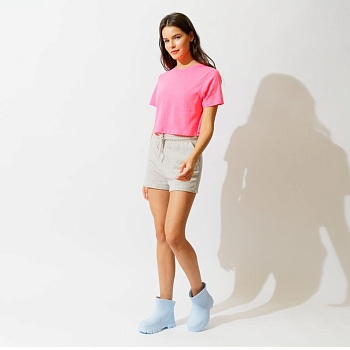 Сапоги резиновые женские, цвет небесный - Обувь ЭВА для мужчин, женщин и детей от производителя Колесник