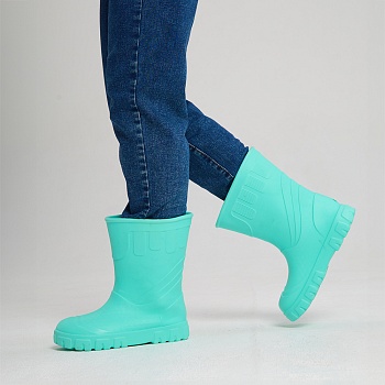Сапоги резиновые женские Леди, цвет мятный - Обувь ЭВА для мужчин, женщин и детей от производителя Колесник