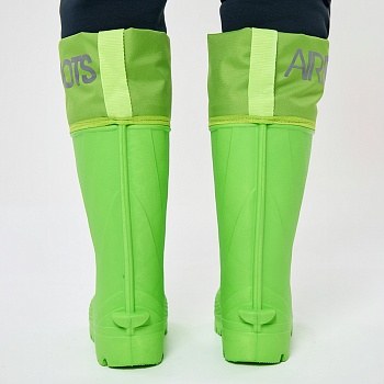 Резиновые сапоги AirBoots с меховыми вкладышами, цвет салатовый - Обувь ЭВА для мужчин, женщин и детей от производителя Колесник