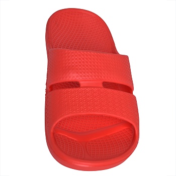 Шлепанцы детские, подростковые, цвет алый - Обувь ЭВА для мужчин, женщин и детей от производителя Колесник
