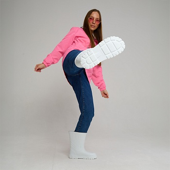 Сапоги резиновые женские Леди, цвет белый - Обувь ЭВА для мужчин, женщин и детей от производителя Колесник