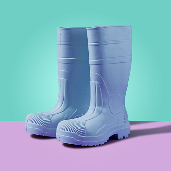 Сапоги резиновые Digger, цвет небесный - Обувь ЭВА для мужчин, женщин и детей от производителя Колесник