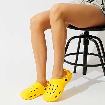 Сабо из ЭВА, цвет желтый - Обувь ЭВА для мужчин, женщин и детей от производителя Колесник