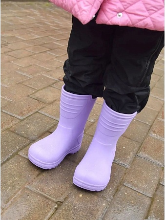 Сапоги подростковые, женские Thunder, цвет лавандовый - Обувь ЭВА для мужчин, женщин и детей от производителя Колесник