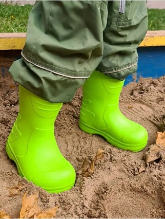 Сапоги подростковые, женские Thunder, цвет салатовый - Обувь ЭВА для мужчин, женщин и детей от производителя Колесник