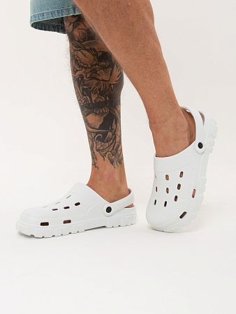 Сабо из ЭВА, цвет белый - Обувь ЭВА для мужчин, женщин и детей от производителя Колесник