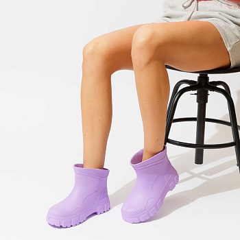 Сапоги резиновые женские, цвет лавандовый - Обувь ЭВА для мужчин, женщин и детей от производителя Колесник