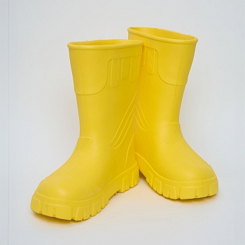Сапоги резиновые женские Леди, цвет желтый - Обувь ЭВА для мужчин, женщин и детей от производителя Колесник