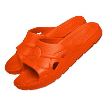 Шлепанцы детские, подростковые, цвет оранжевый - Обувь ЭВА для мужчин, женщин и детей от производителя Колесник