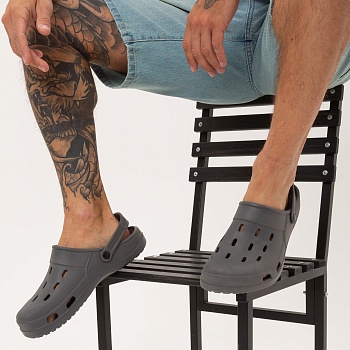 Сабо из ЭВА, цвет серый - Обувь ЭВА для мужчин, женщин и детей от производителя Колесник