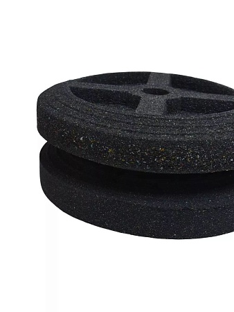 Колеса на оси для мусорного бака, тачки, тележки диаметром 20 см, цвет графитная крошка - Обувь ЭВА для мужчин, женщин и детей от производителя Колесник