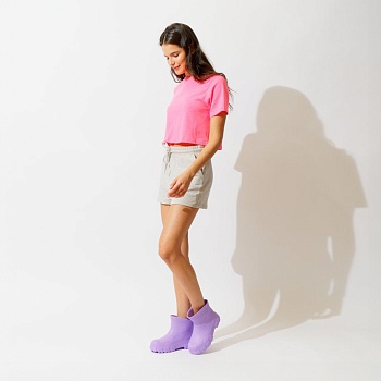 Сапоги резиновые женские, цвет лавандовый - Обувь ЭВА для мужчин, женщин и детей от производителя Колесник