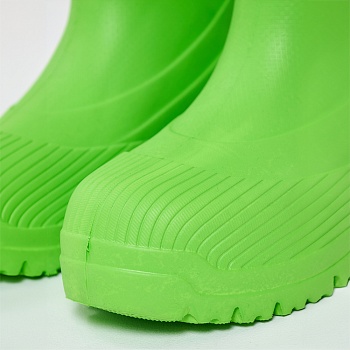 Резиновые сапоги AirBoots с меховыми вкладышами, цвет салатовый - Обувь ЭВА для мужчин, женщин и детей от производителя Колесник