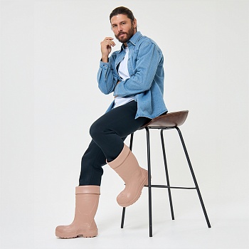 Сапоги резиновые Digger, цвет капучино - Обувь ЭВА для мужчин, женщин и детей от производителя Колесник