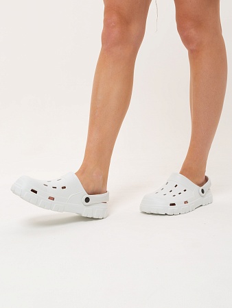 Сабо из ЭВА, цвет белый - Обувь ЭВА для мужчин, женщин и детей от производителя Колесник