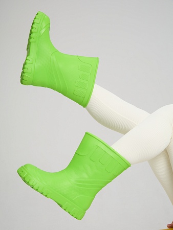 Сапоги резиновые женские Леди, цвет салатовый - Обувь ЭВА для мужчин, женщин и детей от производителя Колесник