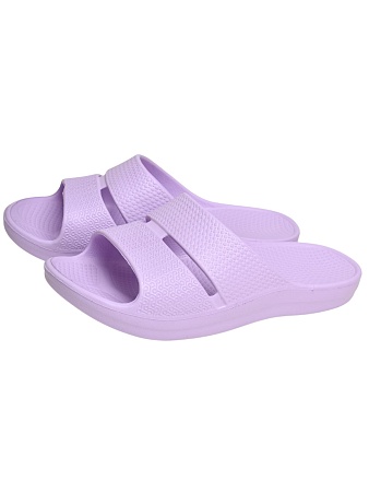 Шлепанцы детские, подростковые, цвет лавандовый - Обувь ЭВА для мужчин, женщин и детей от производителя Колесник