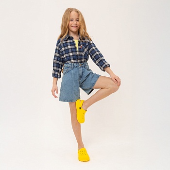 Сабо детские из ЭВА, цвет желтый - Обувь ЭВА для мужчин, женщин и детей от производителя Колесник