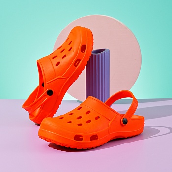 Сабо из ЭВА, цвет оранжевый - Обувь ЭВА для мужчин, женщин и детей от производителя Колесник