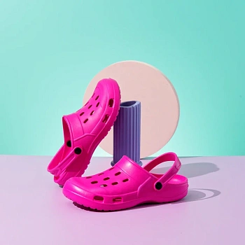 Сабо из ЭВА, цвет фуксия - Обувь ЭВА для мужчин, женщин и детей от производителя Колесник