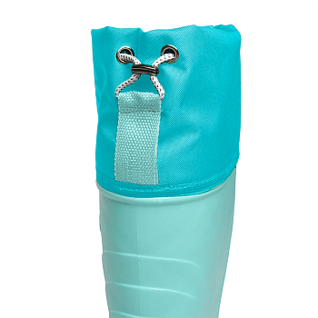 Резиновые сапоги AirBoots с меховыми вкладышами, цвет мятный - Обувь ЭВА для мужчин, женщин и детей от производителя Колесник