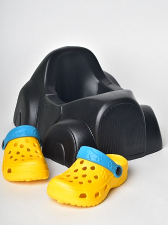 Детский горшок для малышей до года, цвет черный - Обувь ЭВА для мужчин, женщин и детей от производителя Колесник