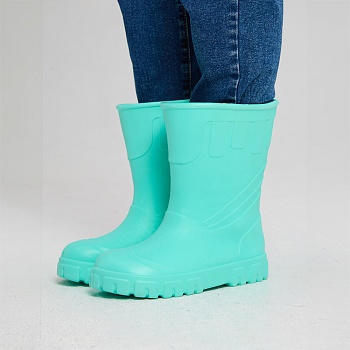 Сапоги резиновые женские Леди, цвет мятный - Обувь ЭВА для мужчин, женщин и детей от производителя Колесник