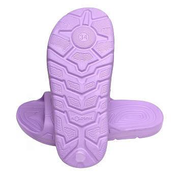 Шлепанцы детские, подростковые, цвет лавандовый - Обувь ЭВА для мужчин, женщин и детей от производителя Колесник