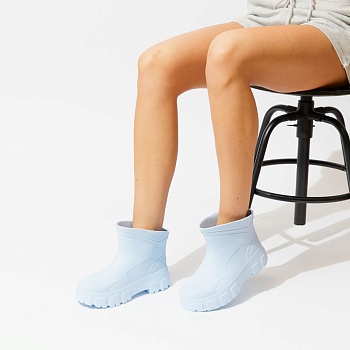 Сапоги резиновые женские, цвет небесный - Обувь ЭВА для мужчин, женщин и детей от производителя Колесник