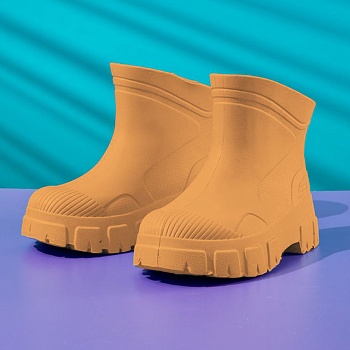 Сапоги резиновые женские, цвет пудровый - Обувь ЭВА для мужчин, женщин и детей от производителя Колесник