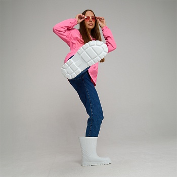 Сапоги резиновые женские Леди, цвет белый - Обувь ЭВА для мужчин, женщин и детей от производителя Колесник