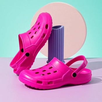 Сабо из ЭВА, цвет фуксия - Обувь ЭВА для мужчин, женщин и детей от производителя Колесник