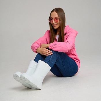 Сапоги резиновые женские Леди, цвет белый - Обувь ЭВА для мужчин, женщин и детей от производителя Колесник