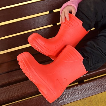 Сапоги детские Thunder, цвет алый - Обувь ЭВА для мужчин, женщин и детей от производителя Колесник