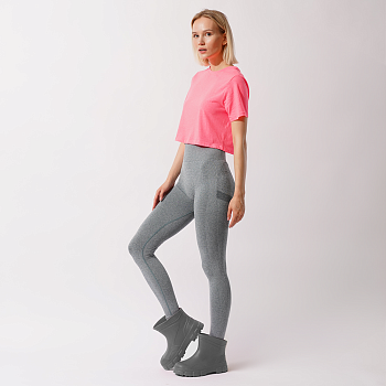 Сапоги резиновые женские, цвет серый - Обувь ЭВА для мужчин, женщин и детей от производителя Колесник