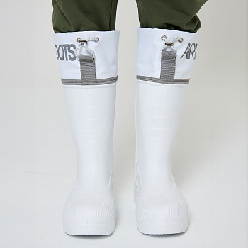 Резиновые сапоги AirBoots с меховыми вкладышами, цвет белый - Обувь ЭВА для мужчин, женщин и детей от производителя Колесник