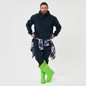 Резиновые сапоги AirBoots с меховыми вкладышами, цвет салатовый - Обувь ЭВА для мужчин, женщин и детей от производителя Колесник