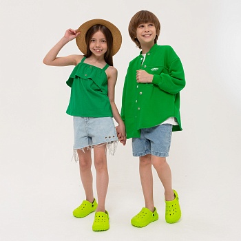 Сабо детские из ЭВА, цвет салатовый - Обувь ЭВА для мужчин, женщин и детей от производителя Колесник