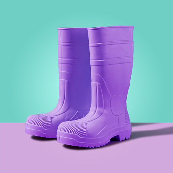 Сапоги резиновые Digger, цвет лавандовый - Обувь ЭВА для мужчин, женщин и детей от производителя Колесник