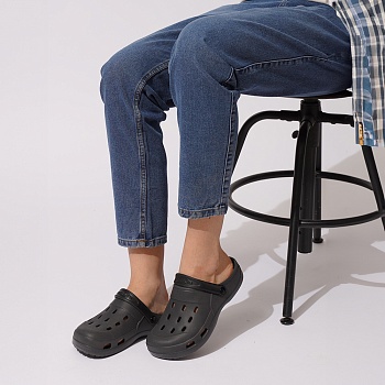 Сабо из ЭВА, цвет черный - Обувь ЭВА для мужчин, женщин и детей от производителя Колесник