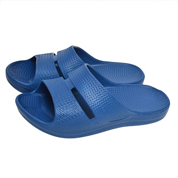 Шлепанцы детские, подростковые, цвет темно-синий - Обувь ЭВА для мужчин, женщин и детей от производителя Колесник