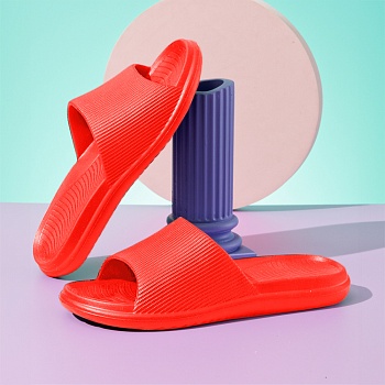 Шлепанцы ЭВА, цвет алый - Обувь ЭВА для мужчин, женщин и детей от производителя Колесник