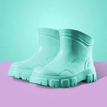 Сапоги детские резиновые, цвет небесный - Обувь ЭВА для мужчин, женщин и детей от производителя Колесник