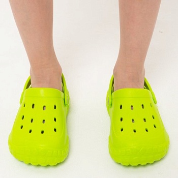Сабо детские из ЭВА, цвет салатовый - Обувь ЭВА для мужчин, женщин и детей от производителя Колесник