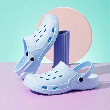 Сабо из ЭВА, цвет небесный - Обувь ЭВА для мужчин, женщин и детей от производителя Колесник