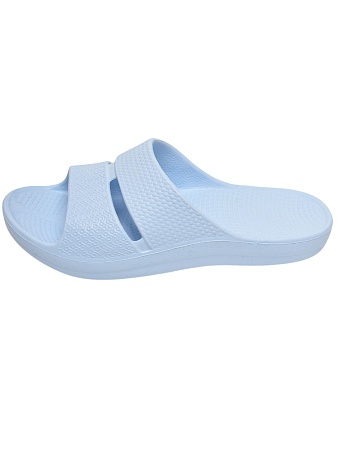 Шлепанцы детские, подростковые, цвет небесный - Обувь ЭВА для мужчин, женщин и детей от производителя Колесник