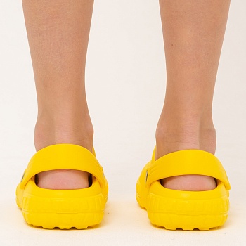 Сабо детские из ЭВА, цвет желтый - Обувь ЭВА для мужчин, женщин и детей от производителя Колесник