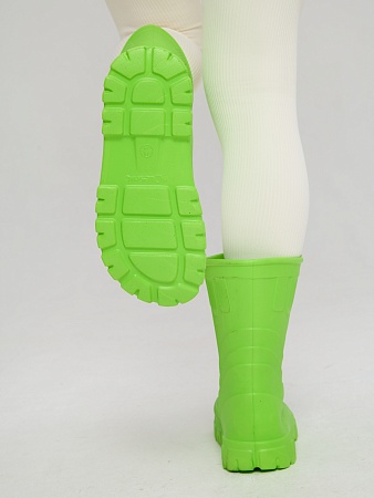 Сапоги резиновые женские Леди, цвет салатовый - Обувь ЭВА для мужчин, женщин и детей от производителя Колесник