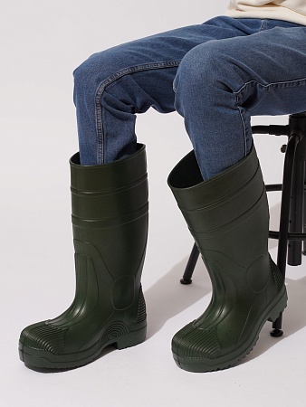 Сапоги резиновые Digger, цвет темно-зеленый - Обувь ЭВА для мужчин, женщин и детей от производителя Колесник