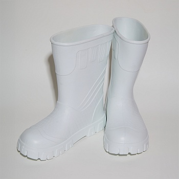 Сапоги резиновые женские Леди, цвет белый - Обувь ЭВА для мужчин, женщин и детей от производителя Колесник
